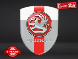 Vauxhall Emblemas Relieve Auto Pro Máximo Resistente Chic